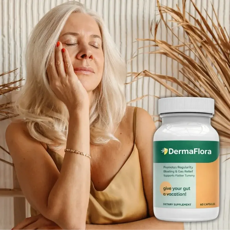 DermaFlora™ maisto papildas | Sustabdykite odos išbėrimus ir atkurkite žarnyno funkciją per 1 savaitę