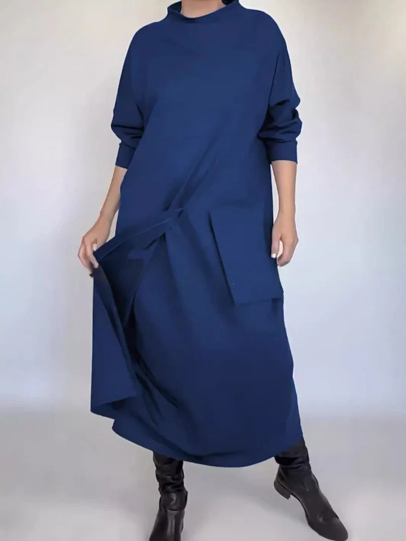 Netaisyklingo kirpimo elegantiška suknelė