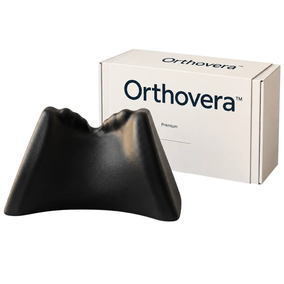 „Orthovera™“ laikysenos koregavimo prietaisas | Natūraliai mažina kaklo iškyšulio matomumą ir kaklo skausmą